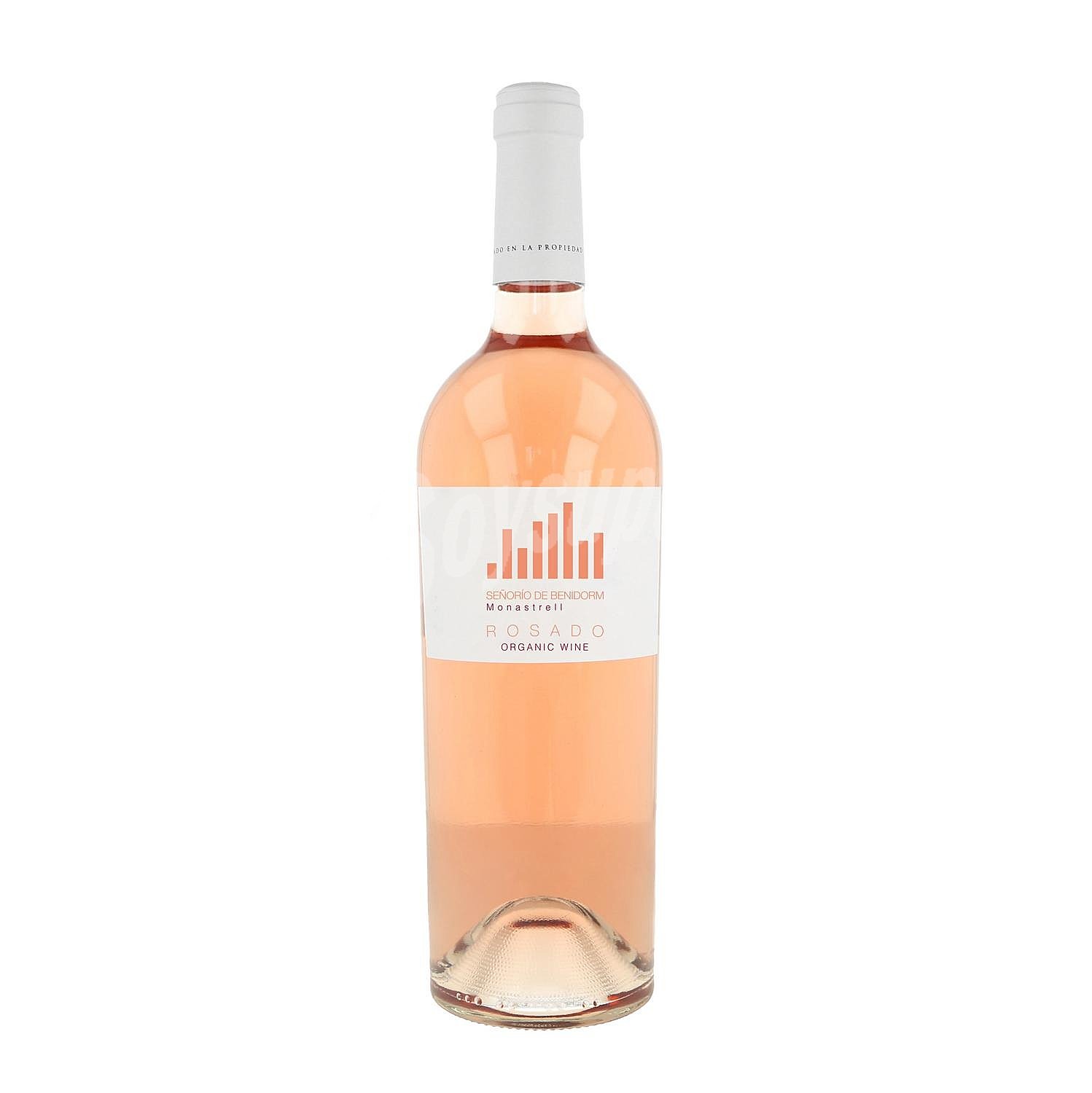 Vino rosado joven monastrell ecológico Señorío de Benidorm D.O. Alicante