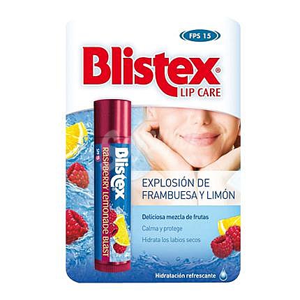 Lip care fps 15 expl frambuesa-limón