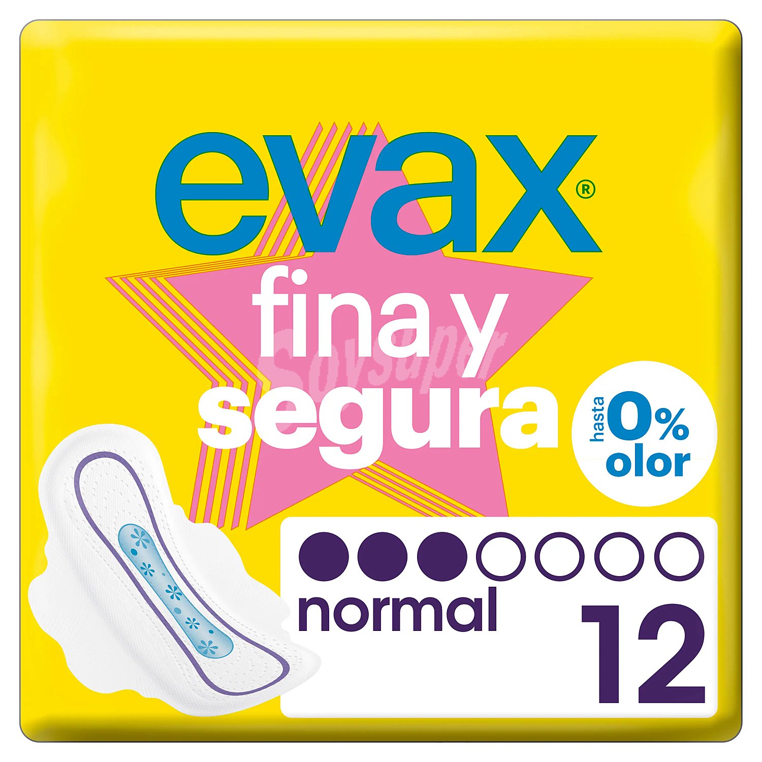 Compresa con alas evax F&S