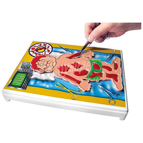 Juego de mesa de habilidad Doctor operando, desde 1 jugador, ONE TWO FUN alcampo