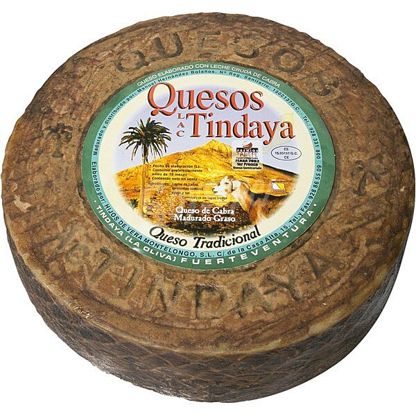 Tindaya duro queso de cabra madurado graso peso aproximado pieza 4 kg