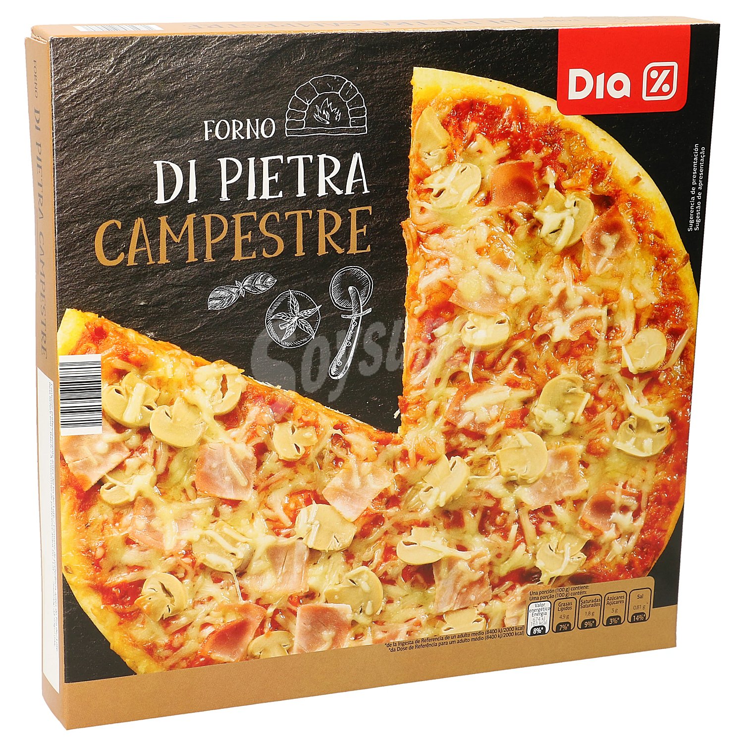 Pizza campestre Al Punto