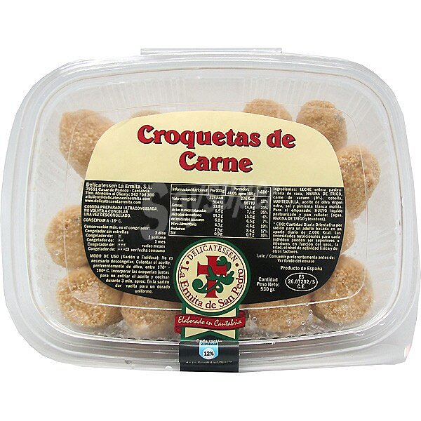 Croquetas de carne