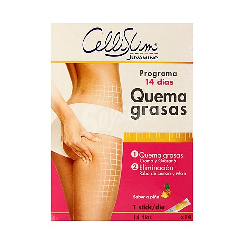 Cellislim Quemagrasas con sabor a piña cellislim juvamine