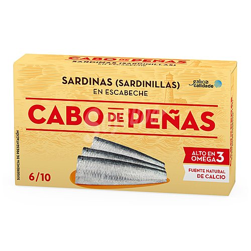 Cabo de peñas Sardinillas en escabeche cabo de peñas