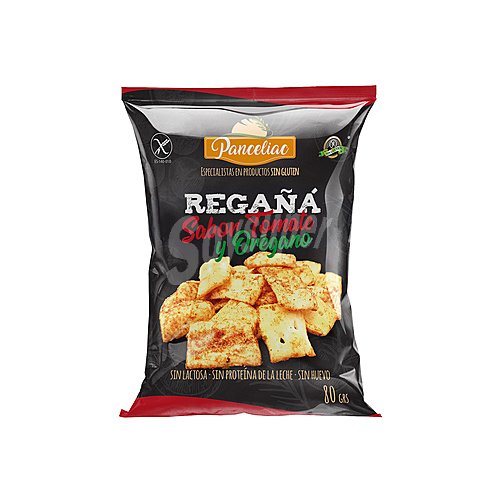 Panceliac Regañás sabor tomate y orégano panceliac