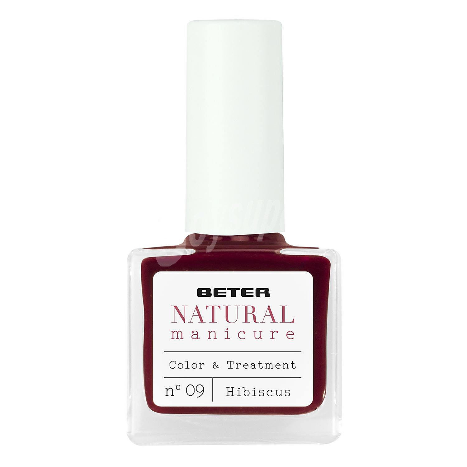 Esmalte de uñas fortalecedor Natural Manicure nº 09 hibiscus Beter