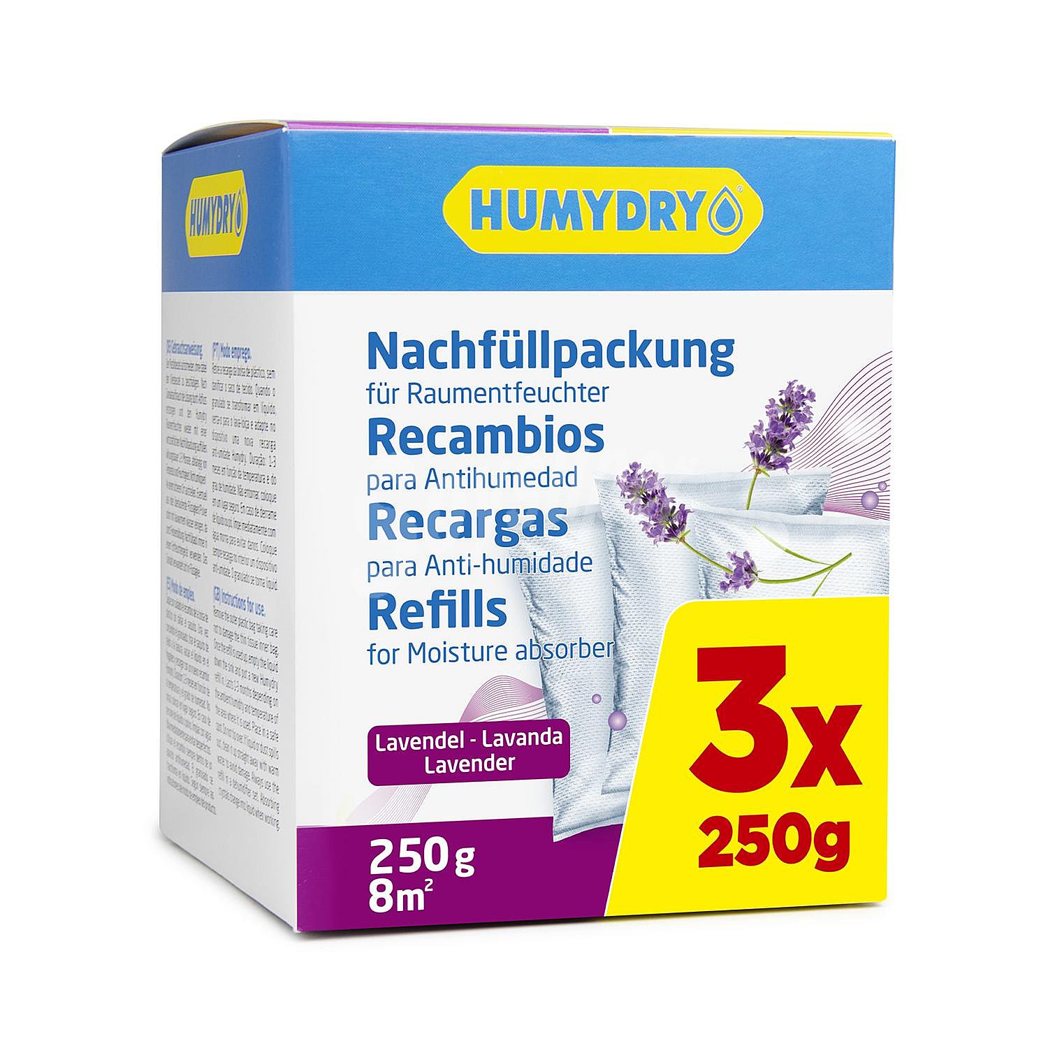 Antihumedad con aroma lavanda recambio Humydry