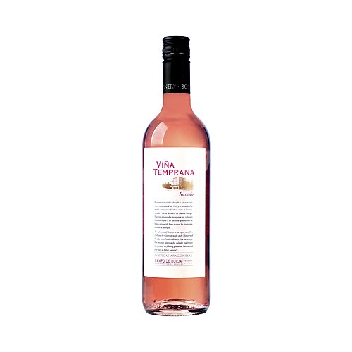 Viña temprana Vino rosado con D.O. Campo de Borja viña temprana