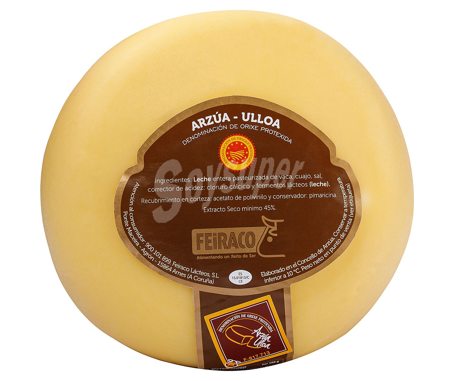 Queso de vaca Gallego D.O.P. Arzúa-Ulloa