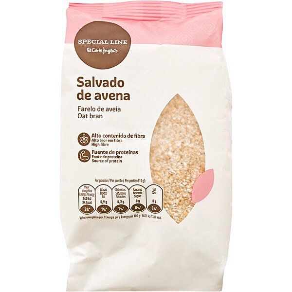 Salvado de avena bolsa 350 g