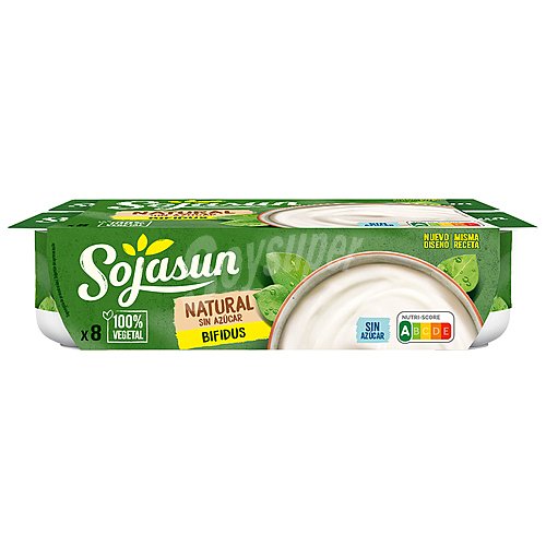 Sojasun Especialidad de soja con bífidus, sin azúcar y con sabor natural sojasun