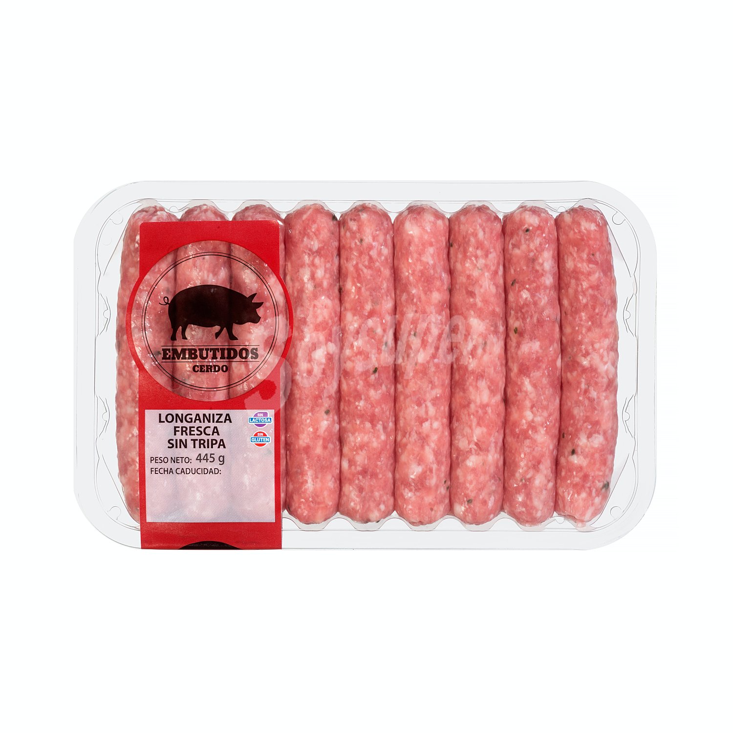 Longaniza magro pueblo sin tripa fresco