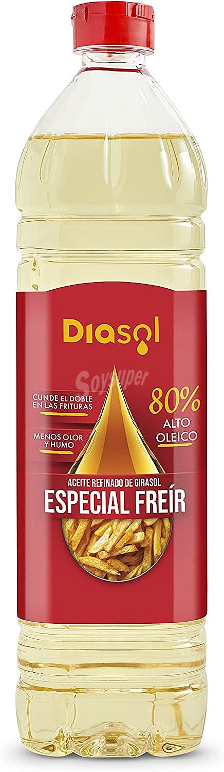 Aceite refinado de girasol especial para freír Diasol