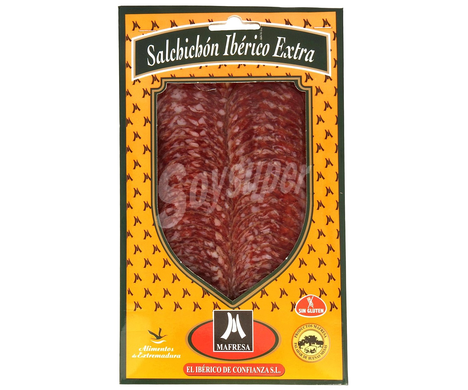 Salchichón ibérico extra en lonchas