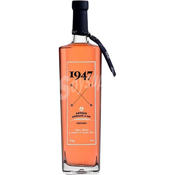 Ginebra premium artesana y aromatizada a la naranja