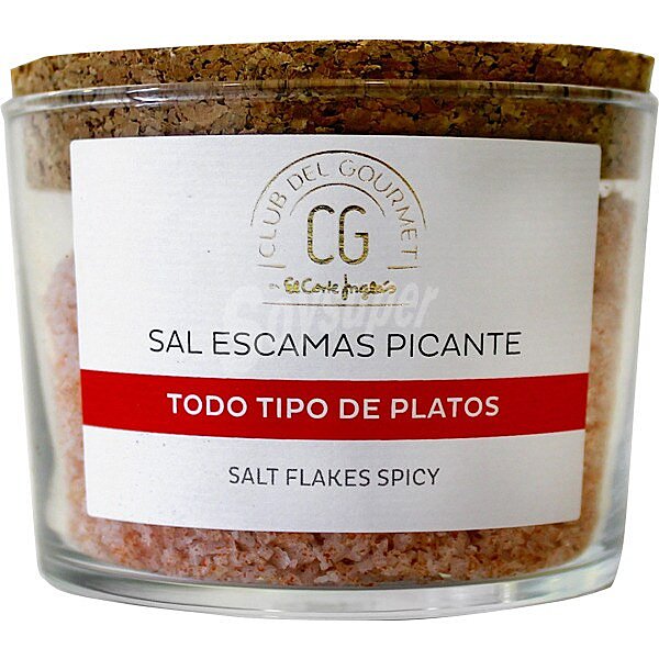 Sal de escamas picantes tarro 100 g