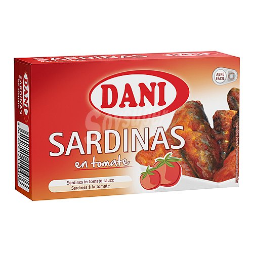 Dani Sardinas en tomate dani