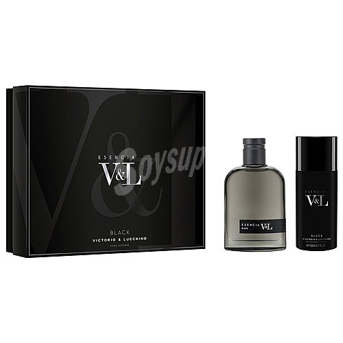 Vitorio & lucchino Esencia black Estuche regalo para hombre