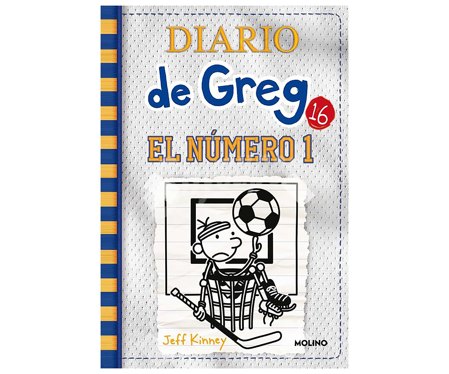 Diario de Greg 16: El número 1, jeff kinney. Género: infantil. Editorial Molino.