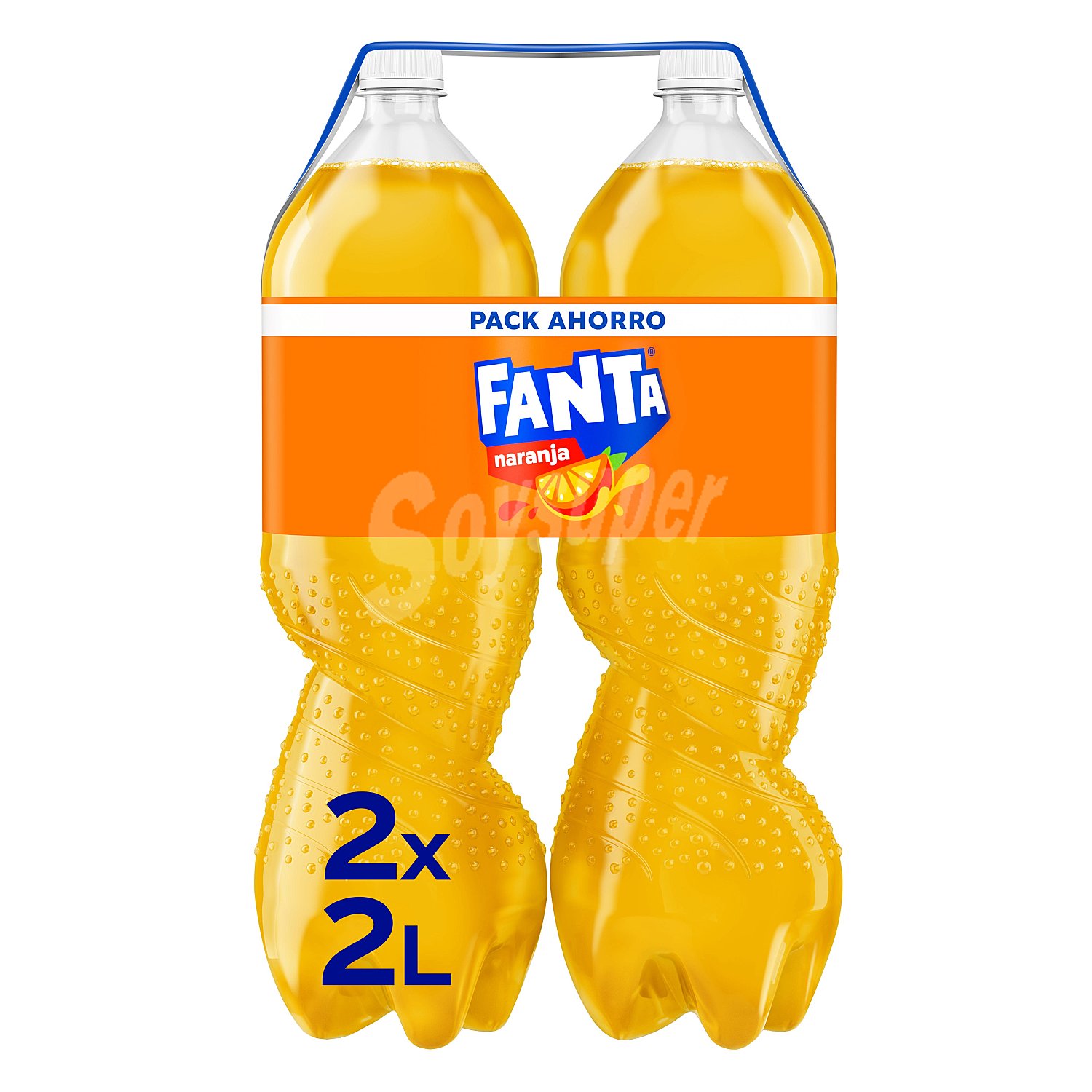 Refresco de naranja fanta