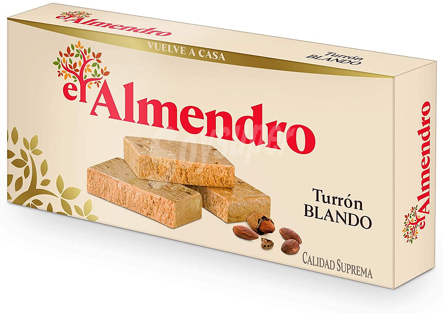 Turrón blando El Almendro sin gluten