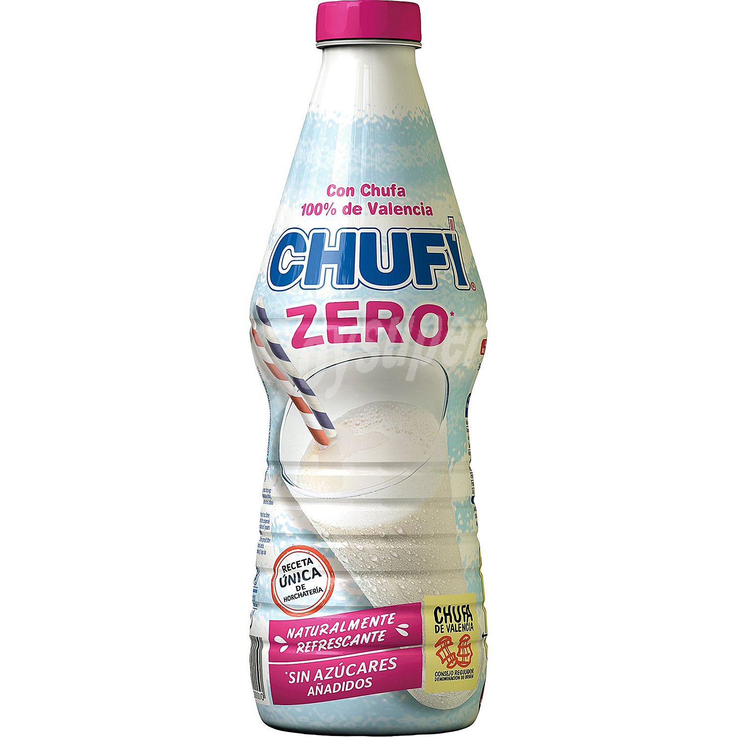 Horchata sin azúcares añadidos, elaborada con chufa 100% de Valencia chufi