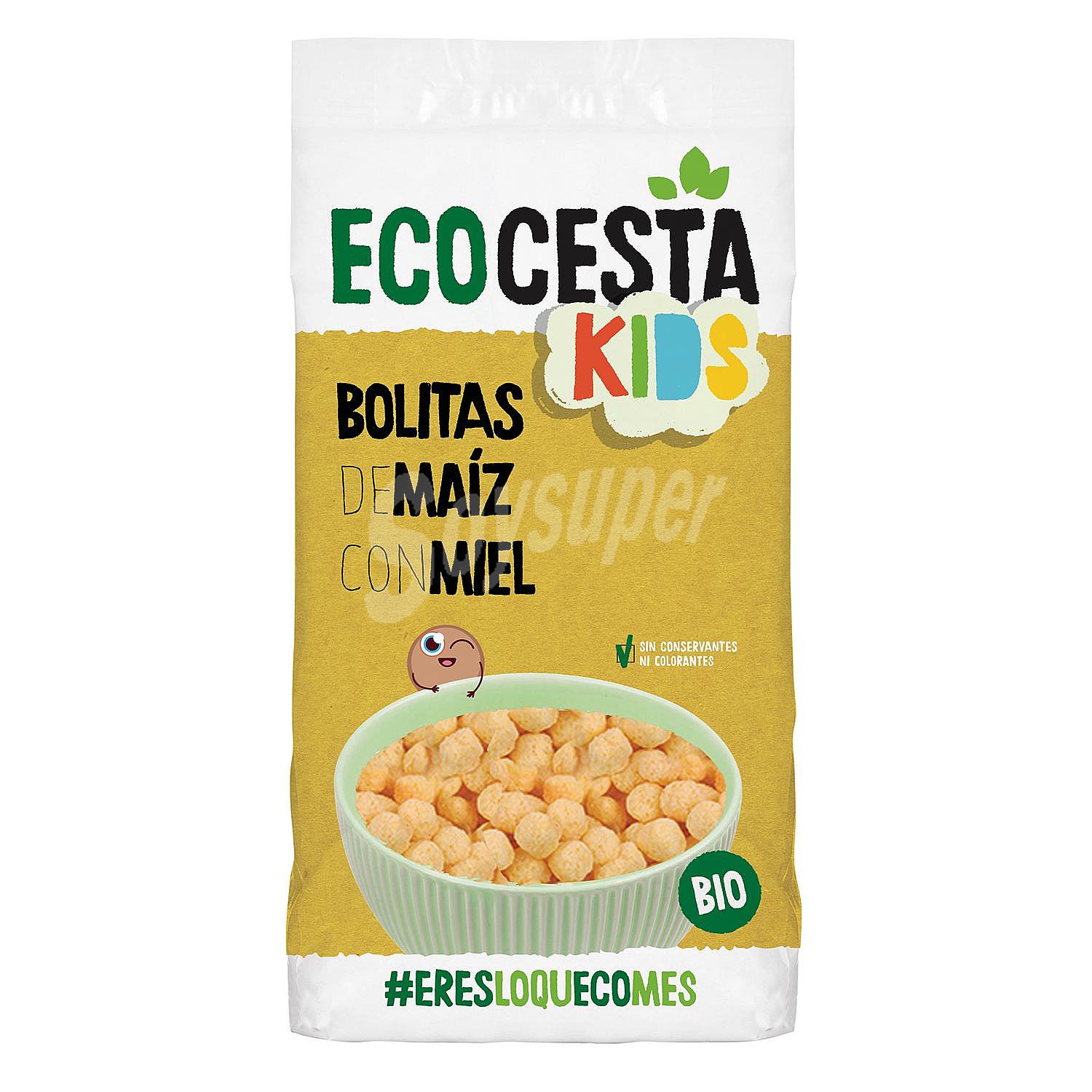 Cereales de maíz con miel ecológicos Ecocesta