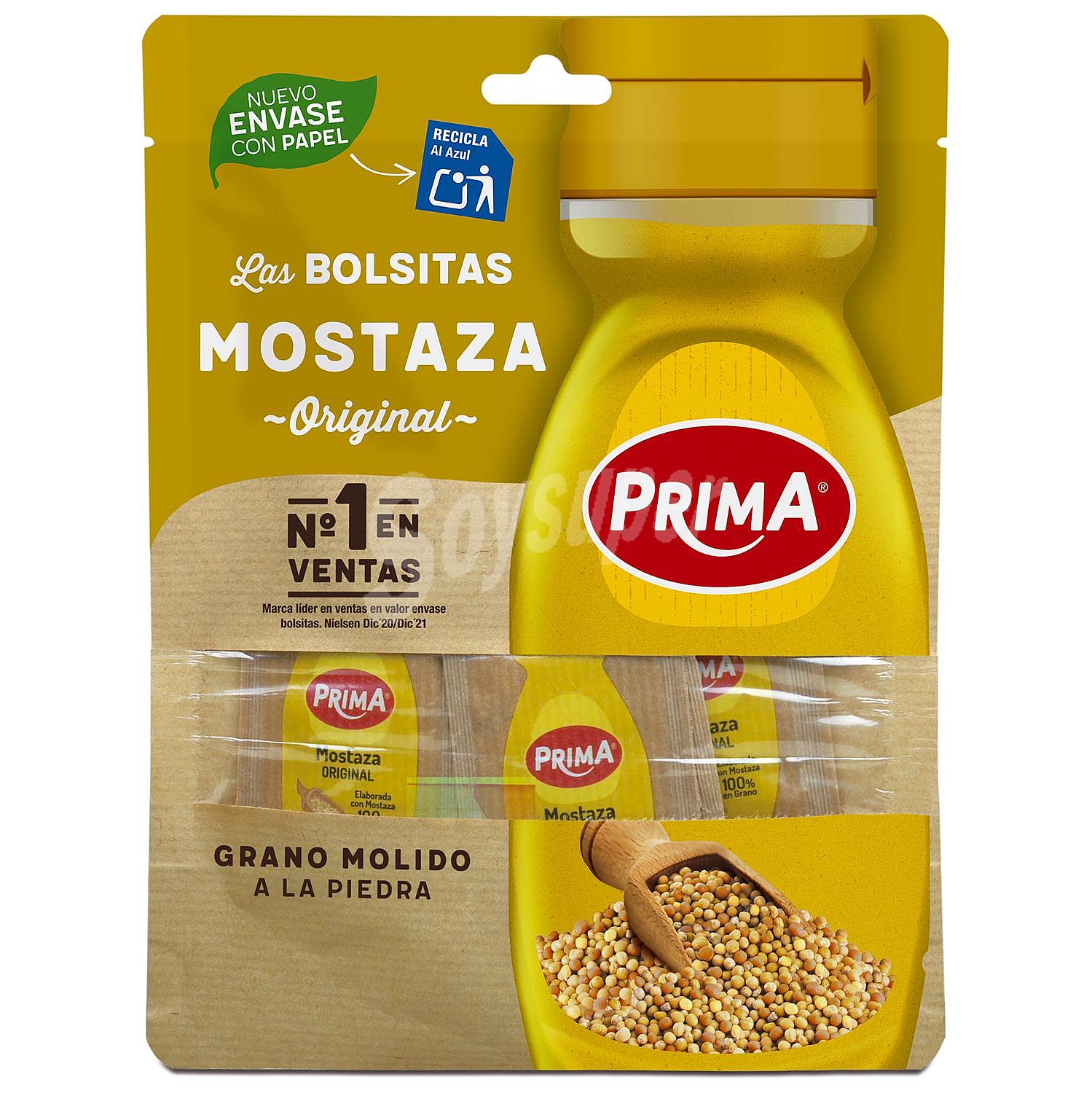 Mostaza Prima sin gluten