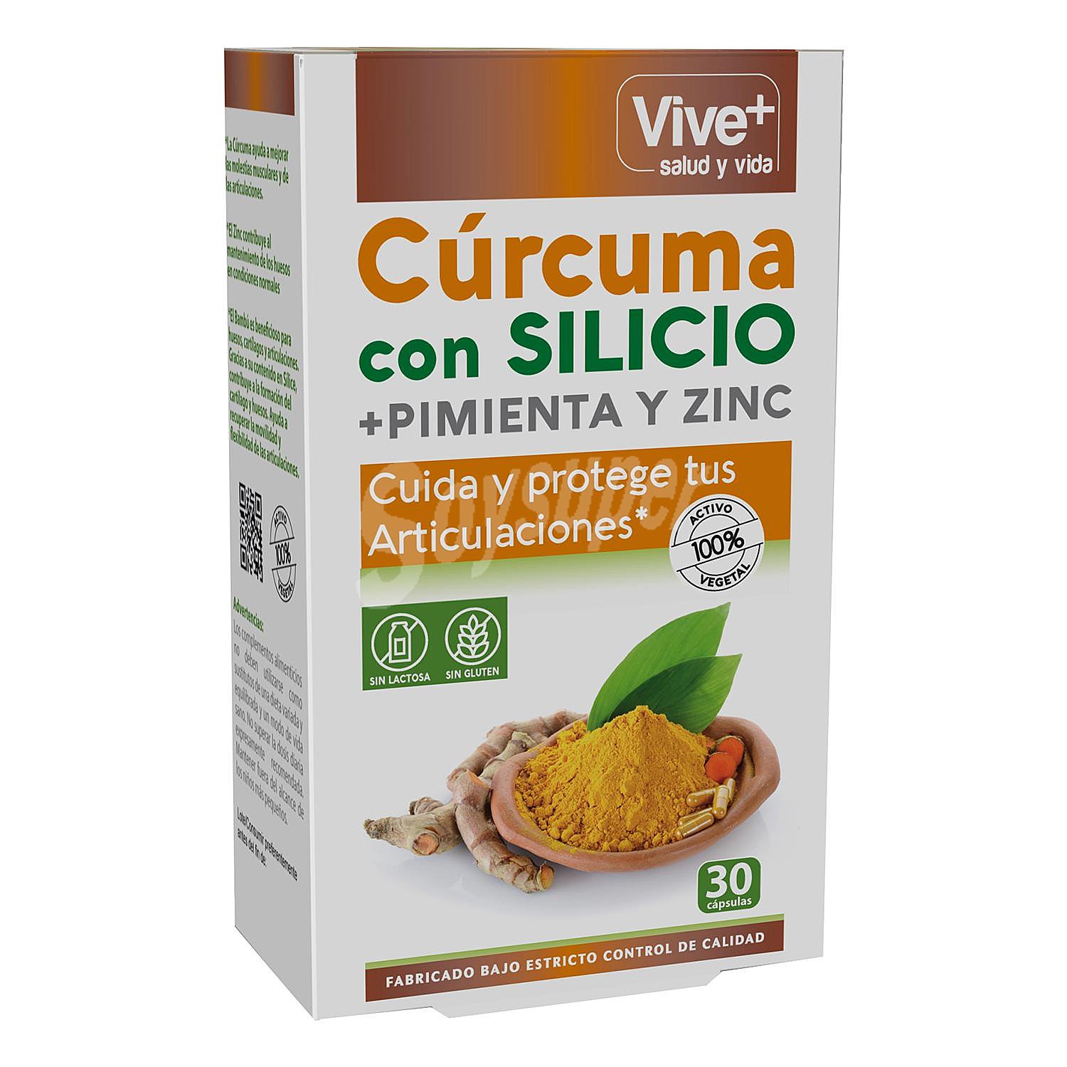 Cúrcuma con silicio-pimienta-zinc