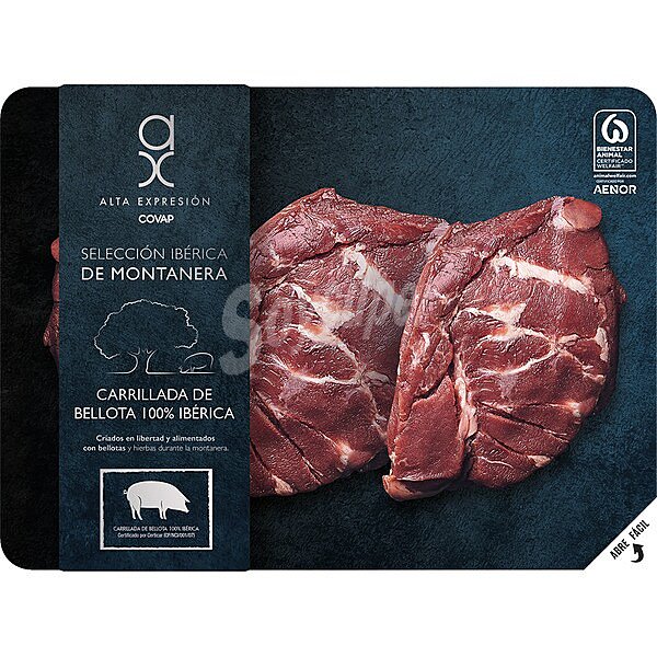 Alta Expresión selección ibérica de Montanera carrillada de bellota 100% ibérica