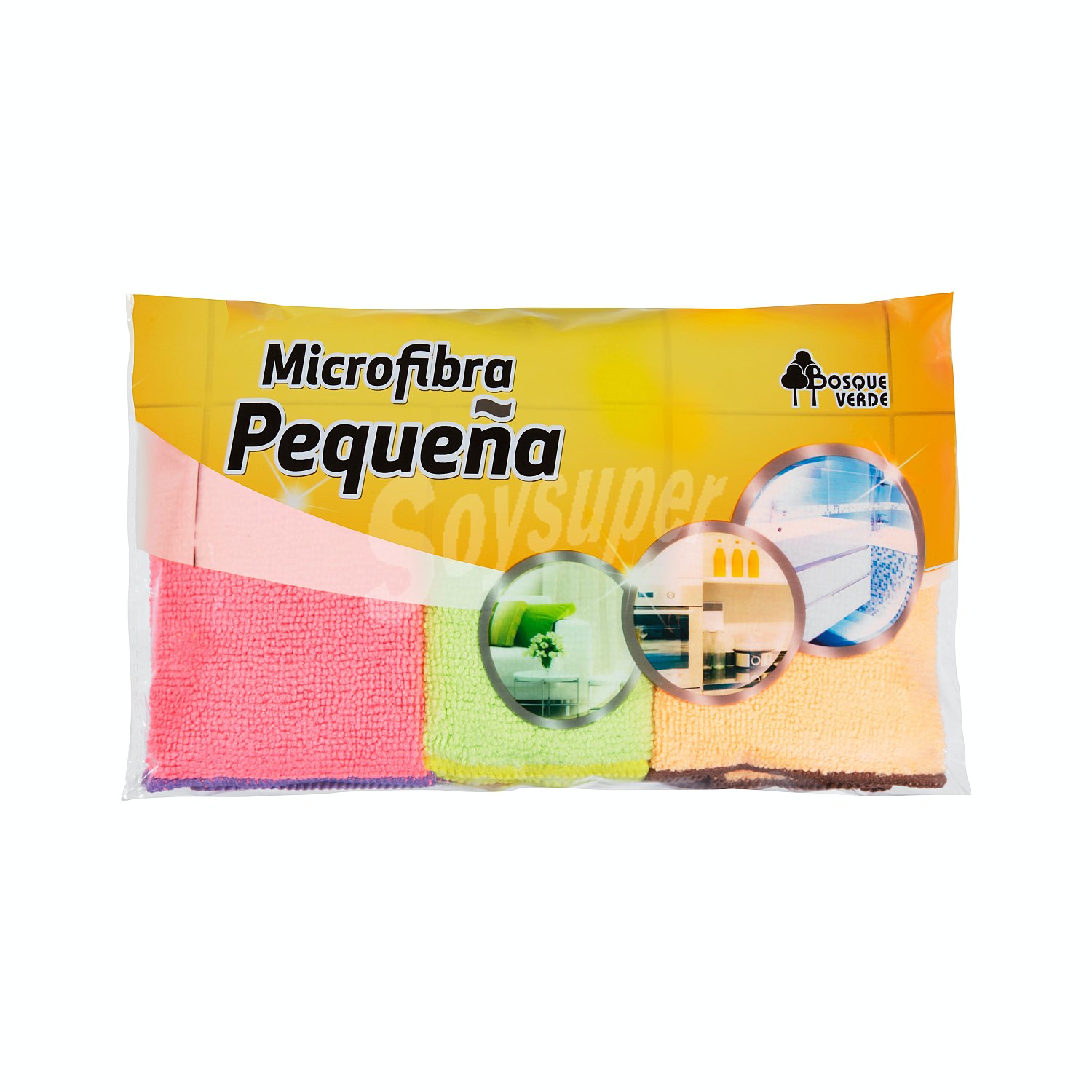 Bayeta microfibra multiusos pequeña (especial cocina, baño y salón)