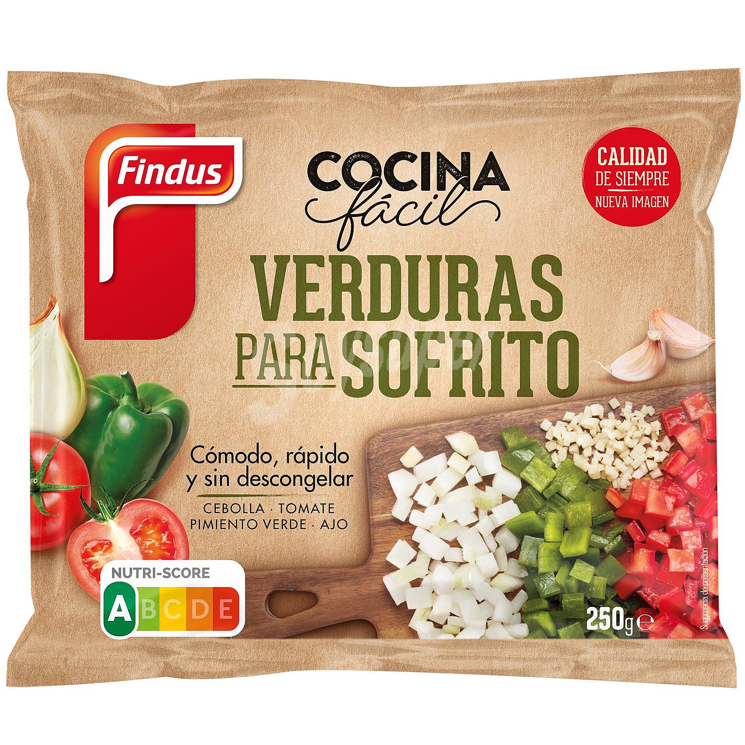 Verduras para sofrito Findus