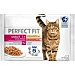 Alimento de carne gato esterilizado perfect fit, paquete 340 G