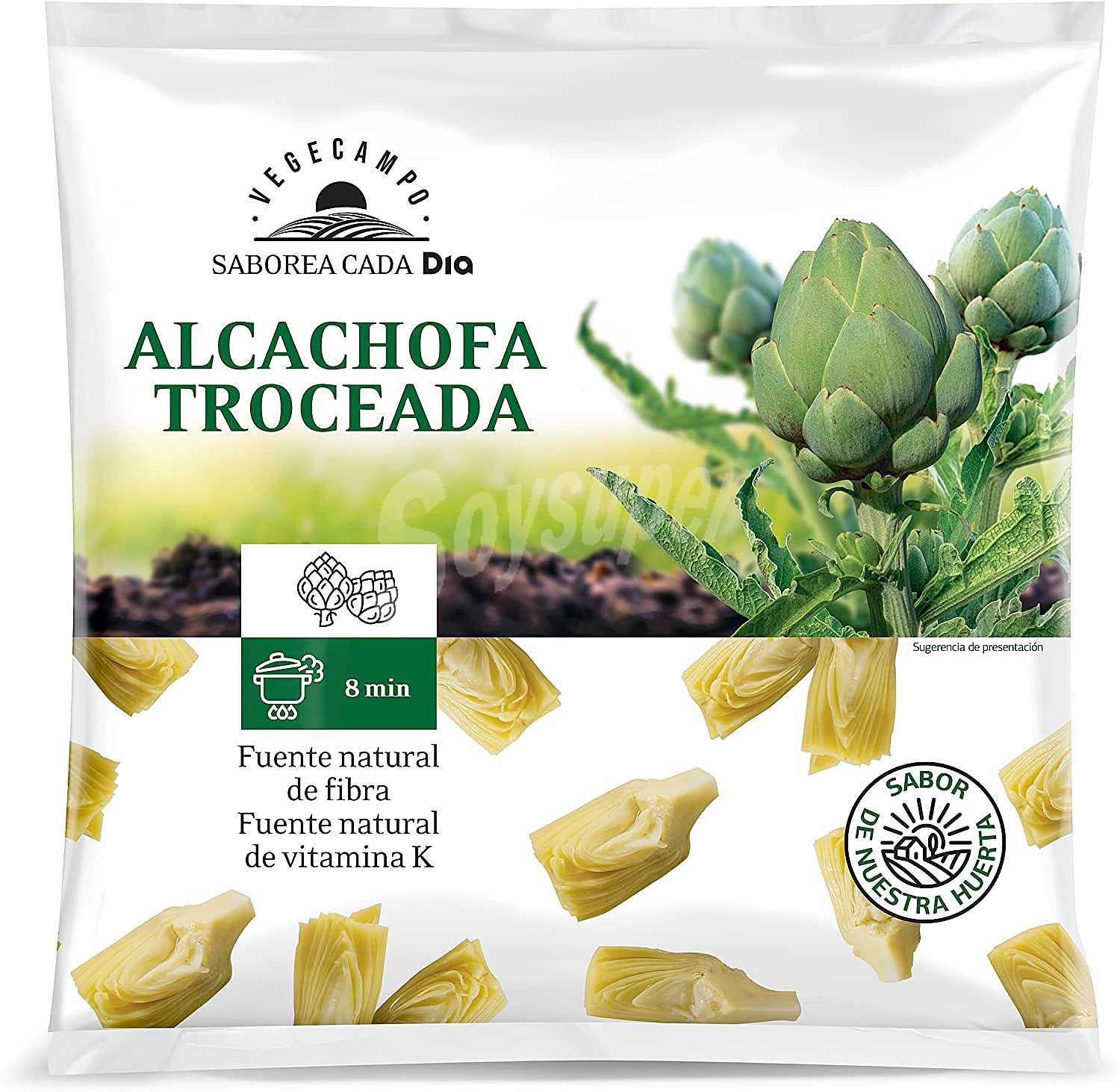 Alcachofa troceada Vegecampo