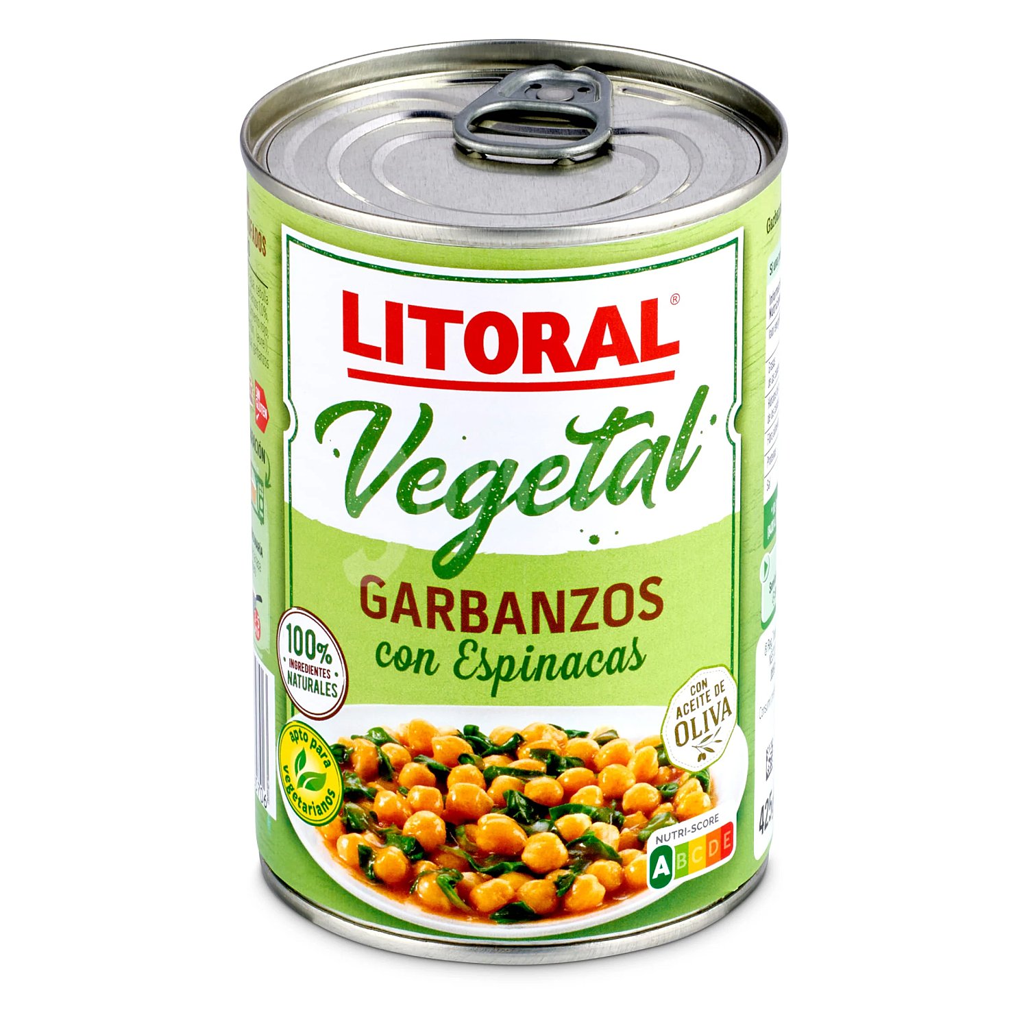 Garbanzos con espinacas litoral