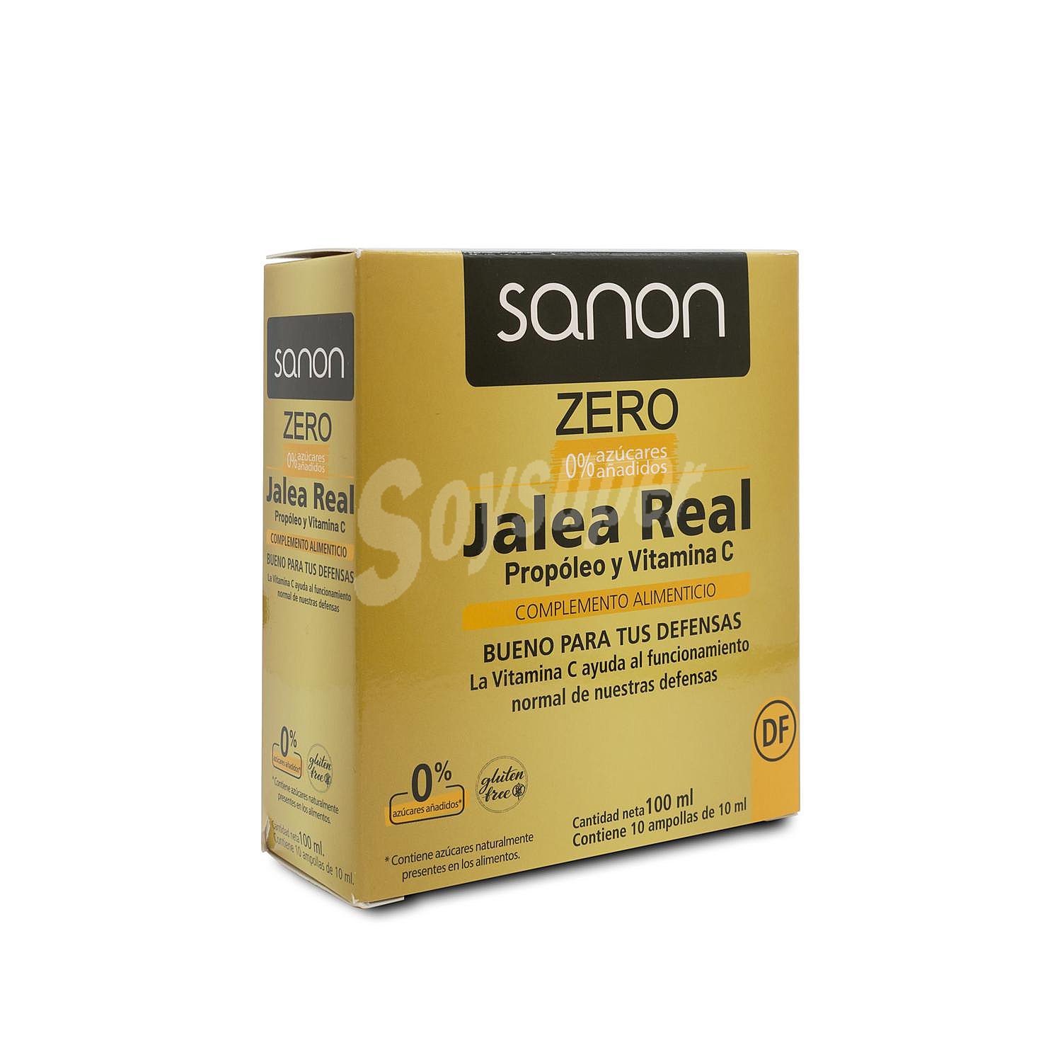 Jalea real propóleo y vitamina C Zero Sanon sin gluten