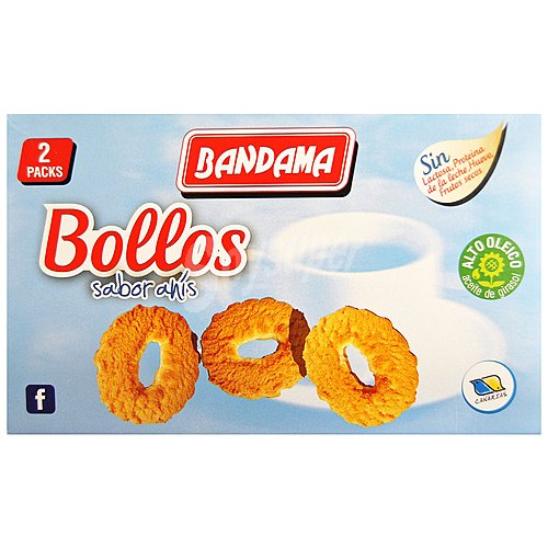 Bandama Galleta bollo bandama