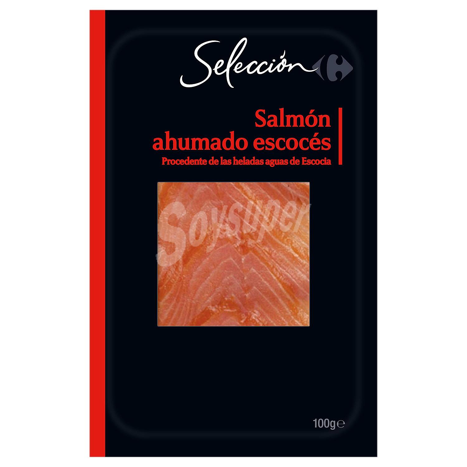 Salmón ahumado escocés