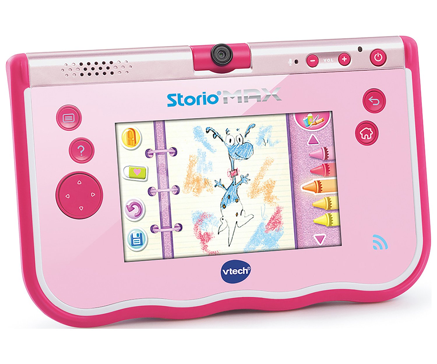 Tablet educativa multifunción de 5" color rosa Storio Max vtech.