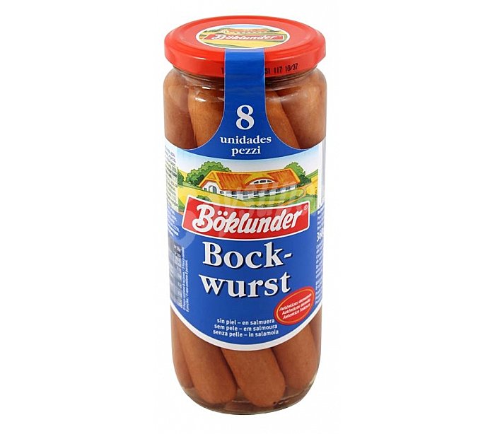 Salchichas bockwurst