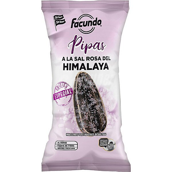 Pipas a la sal rosa del Himalaya