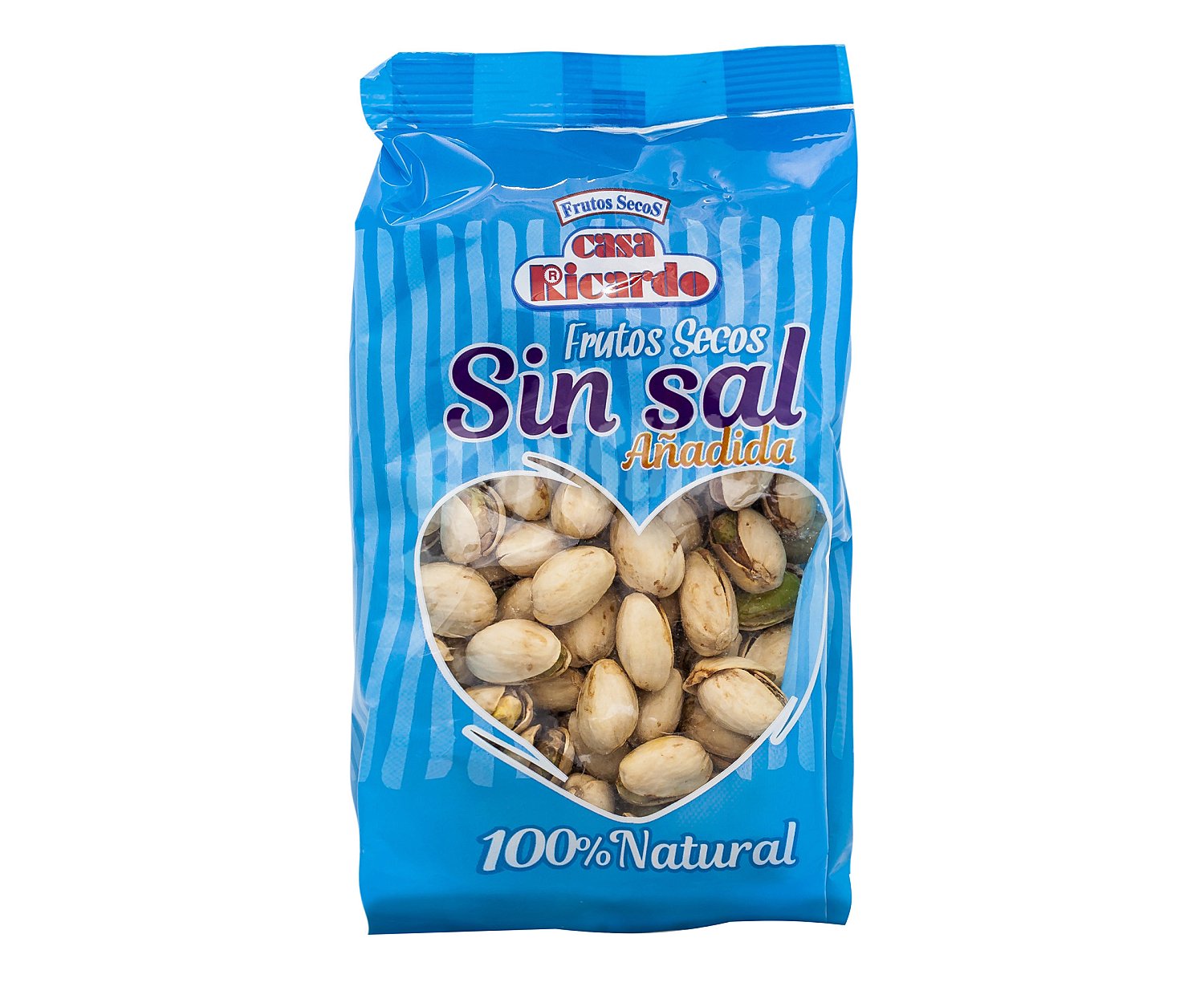 Pistachos sin sal