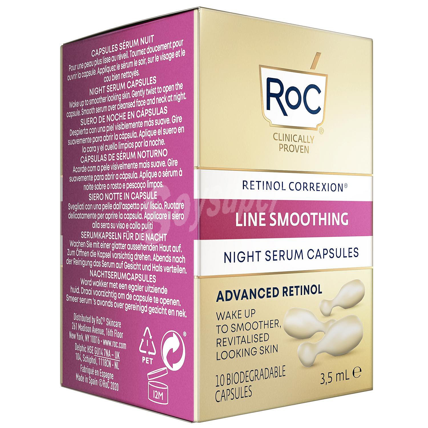 Serum de noche line smoothing RoC