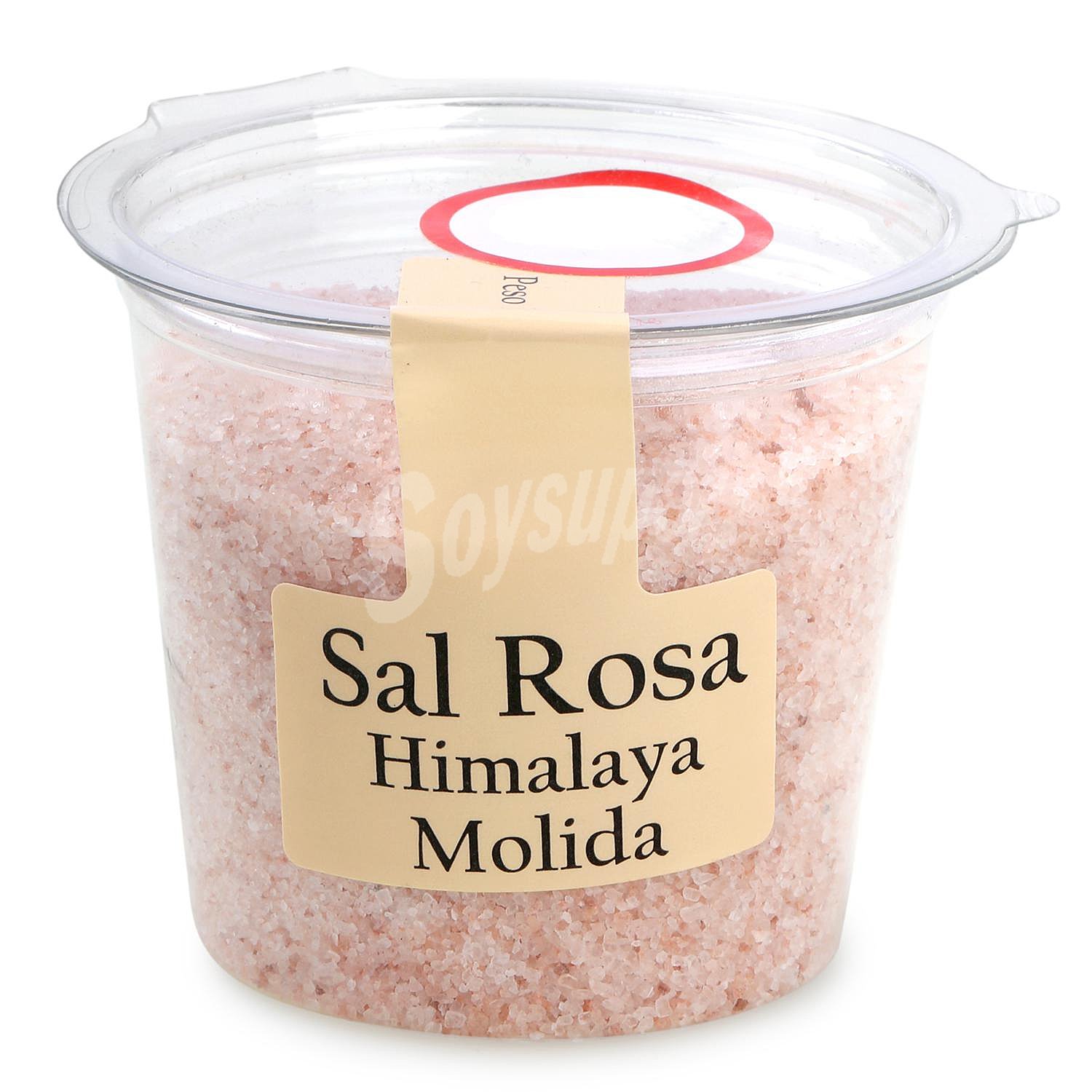 Sal molida rosa himalaya