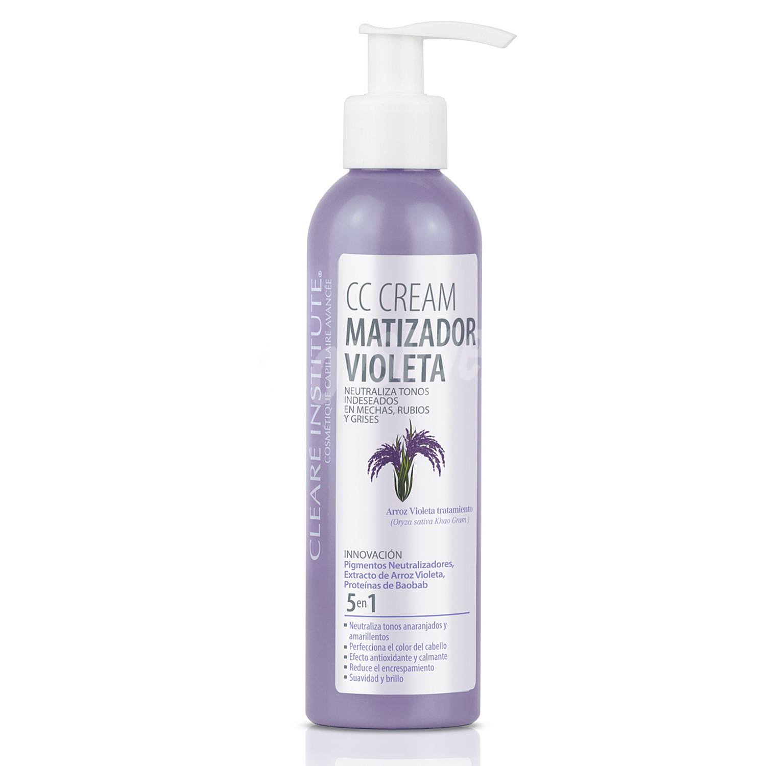 Cc Cream matizador violeta Clearé Institute