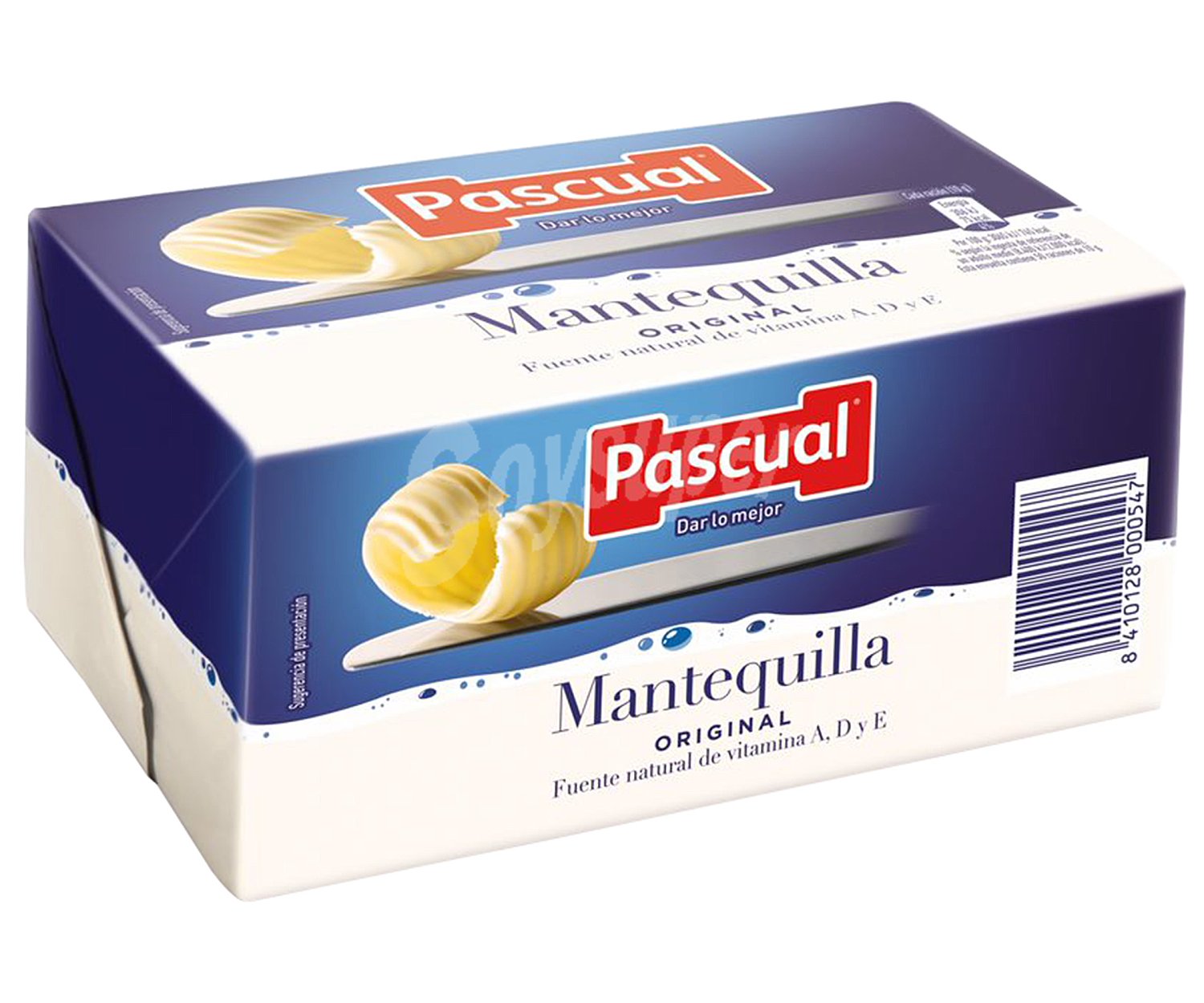 Pascual Pastilla de mantequilla, fuente natural de vitaminas A, D y E pascual