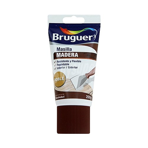 Masilla madera, color roble bruguer