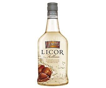 Licor suave de avellanas selectas