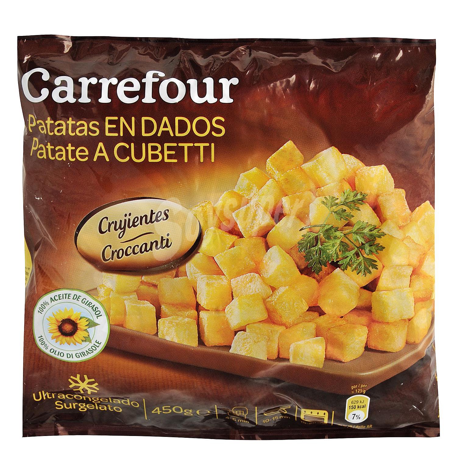 Patatas en dados Carrefour